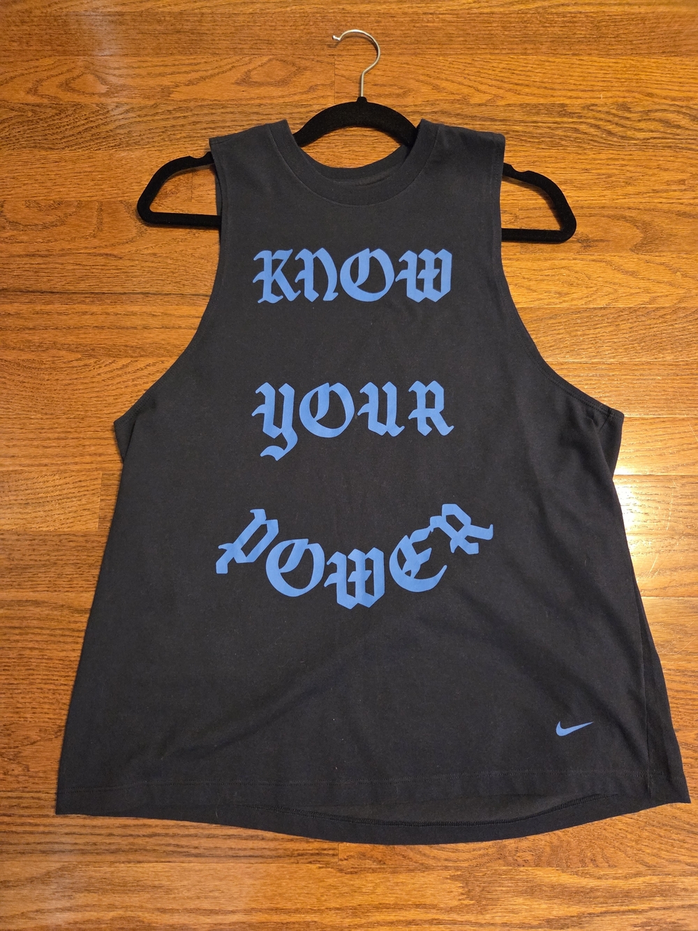 NNT Women's Nike, "Know Your Power" Workout Tank, Large